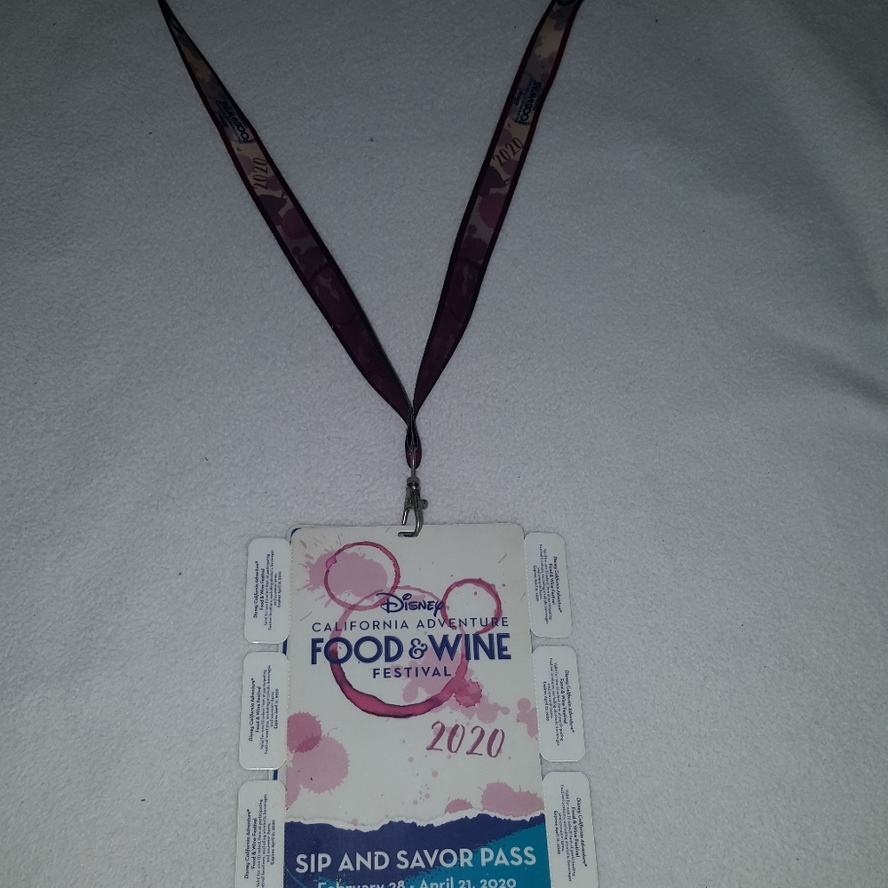 Food and wine Festival 2020 card